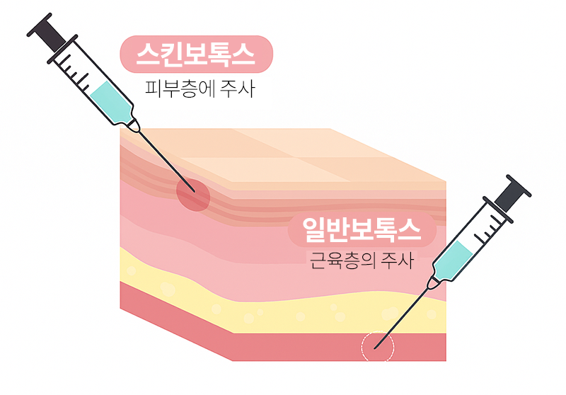 스킨보톡스 일반보톡스 차이, 어떤 시술이 나에게 맞을까? 2